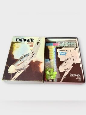 Avalon Hill 1971 Aerial Combat Board Game Complete